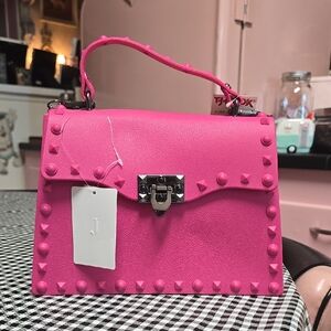 COPY - Pink Studded Handbag